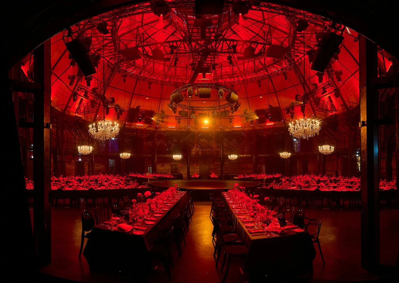 Riga Circus gjort klart for konferanse og event på firmatur i Riga