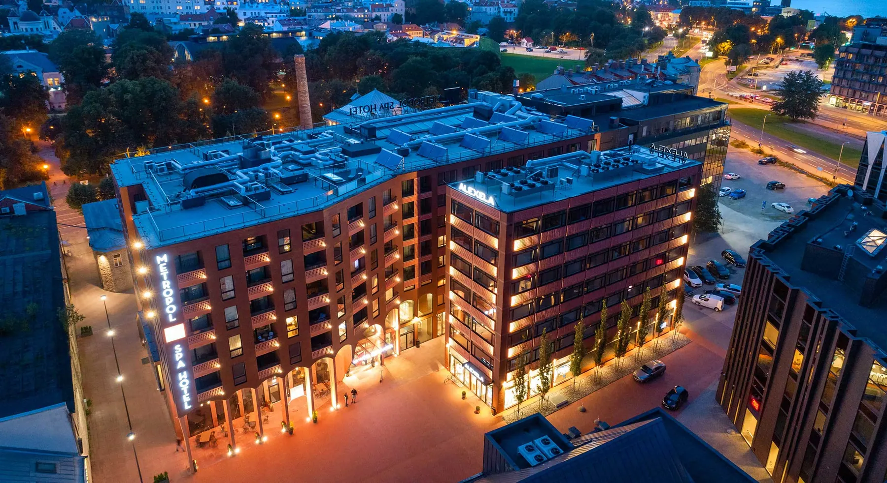 Metropol Spa Hotel i Rotermann-kvartalet i Tallinn