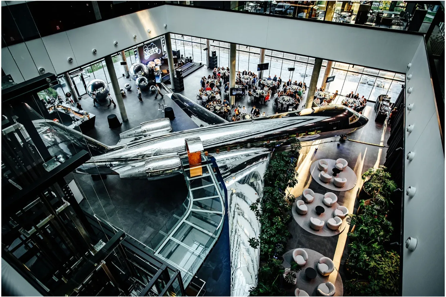 AeroCity dekket til gallamiddag og event på firmatur i Vilnius