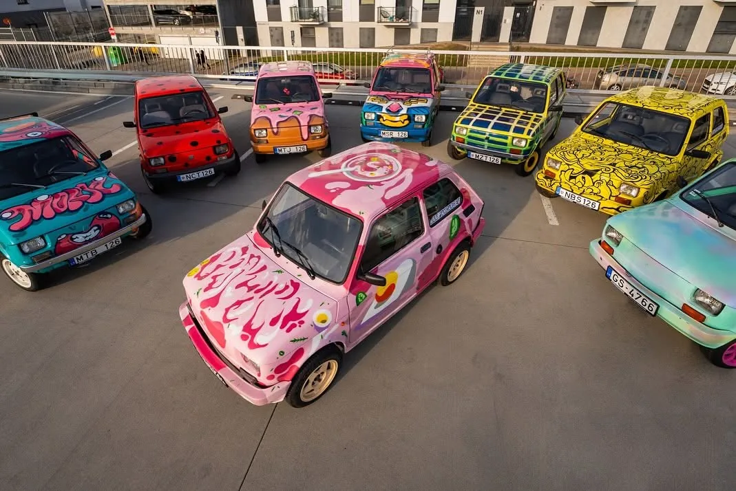 Fiat 126 Challenge i Vilnius