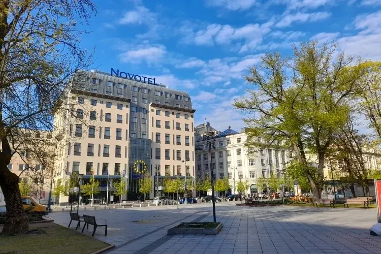 Novotel Vilnius Centre på Gedimino prospekt