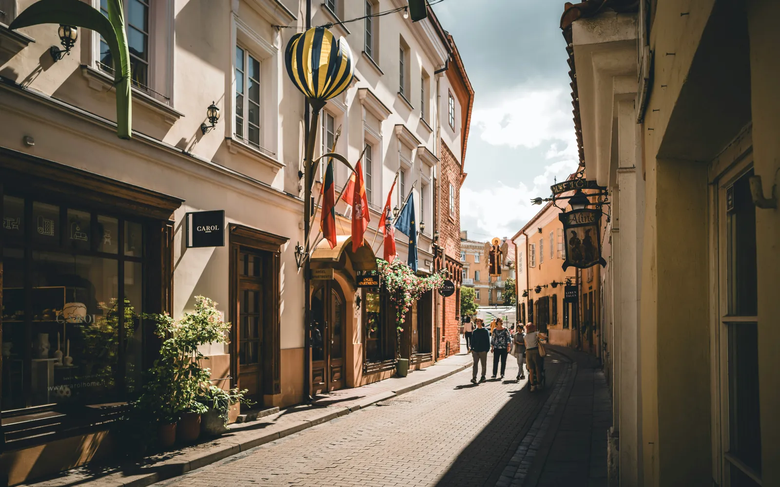 Guidet bytur i Vilnius